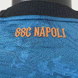 2025/26 Napoli Halloween Blue Player Version Soccer Jersey