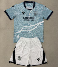 2025/26 Nantes Away Kids Soccer Jersey