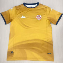 2026/27 Tunisia Third Gold Fans Soccer Jersey