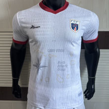2025 Cape Verde Away White Player Version Jersey