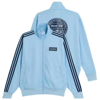 2026 AD x OASIS Sky Blue Retro Style Jacket