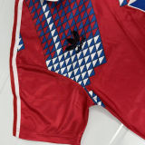 1990 Slovak Home Red Retro Soccer Jersey