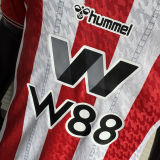 2025/26 Sunderland Home Player Version Soccer Jersey