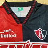 1995/1996 Atlas Home Red Black Retro Long Sleeve Soccer Jersey