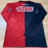 1995/1996 Atlas Home Red Black Retro Long Sleeve Soccer Jersey