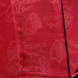 1995/1996 Atlas Home Red Black Retro Long Sleeve Soccer Jersey