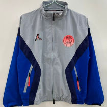 2026 PSG Fashion Grey Windbreaker