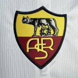 1999/2000 Roma Away White Retro Soccer Jersey