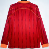 1999/2000 Roma Home Retro Long Sleeve Soccer Jersey