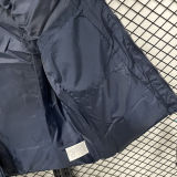 2026/27 AD Royal Blue Cotton Vest Jacket J5501 宝蓝色带帽