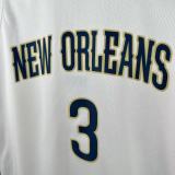 2026 Pelicans POOLE #3 White NBA Jerseys