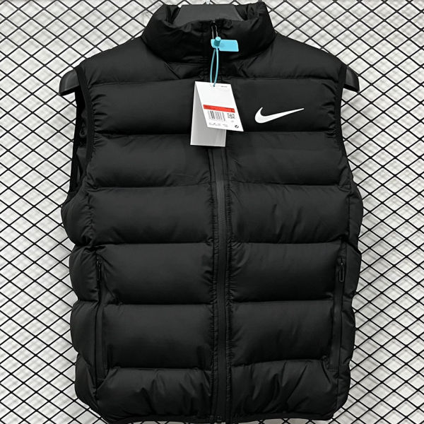 2026/27 NK Classic Black Cotton Vest Jacket J14 黑色