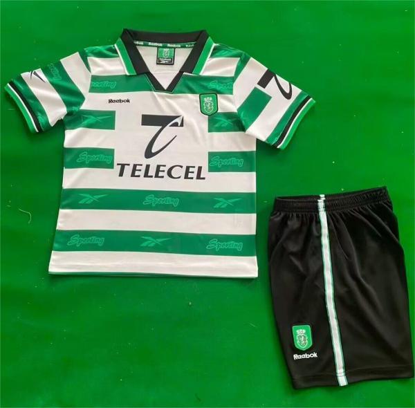 1999/2000 Lisbon Home Retro Kids Soccer Jersey