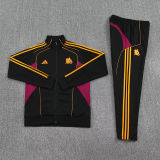 2026 Roma Black Jacket Tracksuit