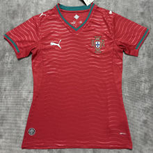 2026/27 Portugal Home Red Women Soccer Jersey