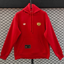 2026 M Utd Red Retro Style Hoody