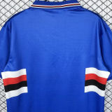 2003/2004 Sampdoria Home Retro Soccer Jersey