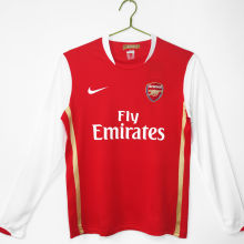 2006/2007 ARS Home Red Retro Long Sleeve Soccer Jersey