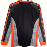 1998/1999 Roma Third Black Retro Long SLeeve Soccer Jersey
