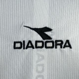 1999/2000 Roma Away White Retro Long Sleeve Soccer Jersey