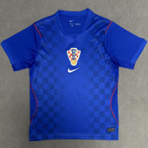2026/27 Croatia Away Blue Fans Soccer Jersey