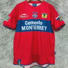 2002/2003 Tigres UANL Away Red Retro Soccer Jersey