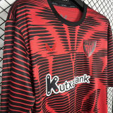 2025/26 Bilbao AT 4TH Red Black Fans Soccer Jersey