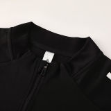 2026 Ad~ Black Sweater Tracksuit