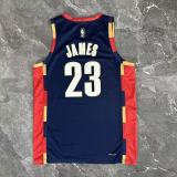 2026 Cleveland JAMES #23 Baby Blue Retro NBA Jerseys