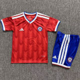 2026/27 Chile Home Red Kids Soccer Jersey