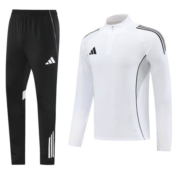 2026 Ad~ White Sweater Tracksuit