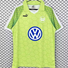 1997/1998 Wolfsburg Home Green Retro Jersey