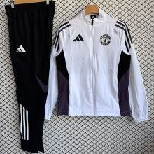 2026 M Utd White Windbreaker Jacket  （A Set）