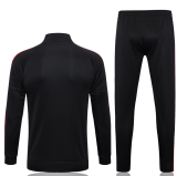 2025 M Utd Black Jacket Tracksuit