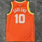 2026 Cleveland GARLAND #10 Orange City version NBA Jerseys