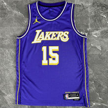 2026 Lakers REAVES #15 Purple NBA Jerseys