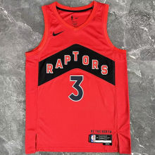 2023 Toronto Raptors INGRAM # 3 Red NBA Jerseys