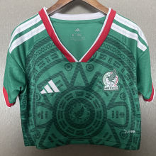 2026/27 Mexico Home Green Women Soccer Jersey 女
