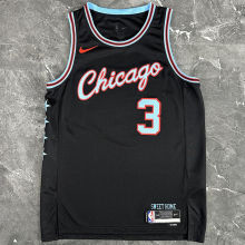 2026 Bulls GIDDEY #3 Black NBA Jerseys