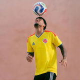 2026/27 Colombia Home Yellow Kids Long Sleeve Soccer Jersey