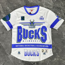 2026 Bucks  Retro White NBA Jerseys