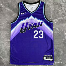 2026 Jazz MARKKANEN #23 Purple NBA Jerseys