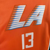 2026 Clippers GEORGE #13 Orange City version NBA Jerseys