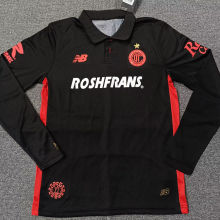 2025/26 Deportivo Toluca Third Black Long Sleeve Soccer Jersey 托卢卡 带星