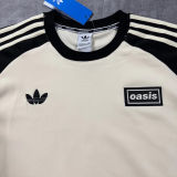 2026 AD x OASIS Khaki Retro Style Training Sweater
