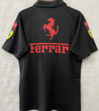 2026 Ferrari Black F1 POLO Team T-Shirt 有领
