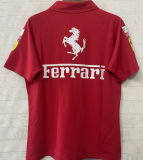2026 Ferrari Red F1 POLO Team T-Shirt 有领