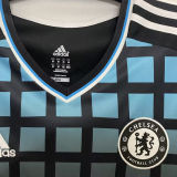 2011/12 CFC Away Black Retro Long Sleeve Soccer Jersey