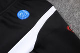 2026/27 PSG Black Zipper Jacket Tracksuit