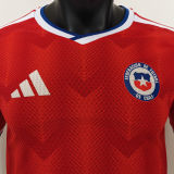2026/27 Chile Home Red Player Version Soccer Jersey